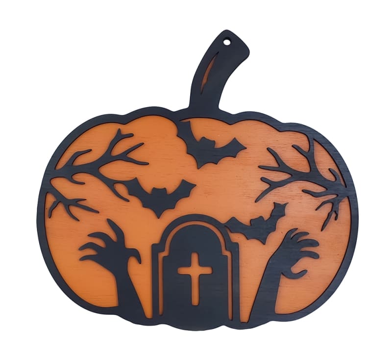 Signs - Graveyard Pumpkin