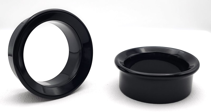 44mm - Black Tunnels - Single Flare