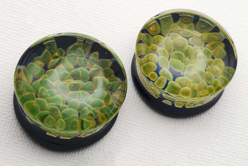 25.4mm - Moss Pebble - Double Flare