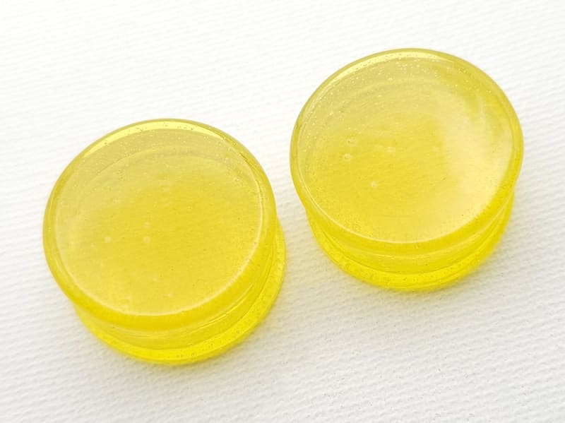 25.4mm - Orange Crush Solid Color - Double Flare