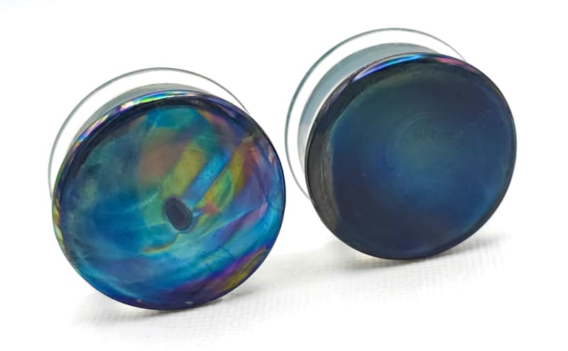 22mm - Cloudy Oil Slick Metallic