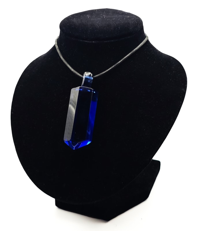 Pendant - Cobalt Crystal