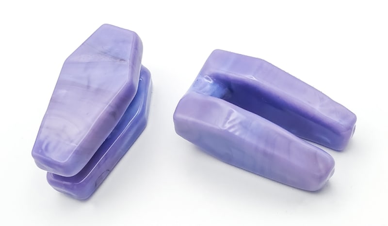 Weights - Large Soft Lavender Coffins
