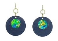 Dichro In-lay Earrings