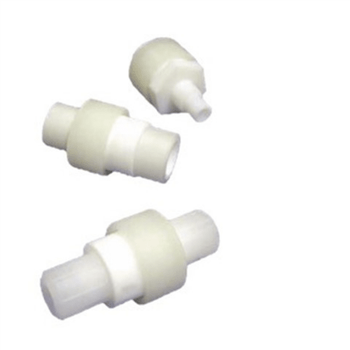 In-line Check Valve, All Teflon, 1/4" NPT, CHK-TFL-25