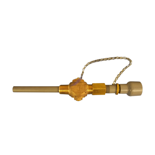 1-1/2" Brass Retractable Corporation Stop | CPVC Wetted Diffuser | CS-113-CPVC 1-1/2" Brass Retractable Corporation Stop | CPVC Wetted Diffuser | CS-113-CPVC