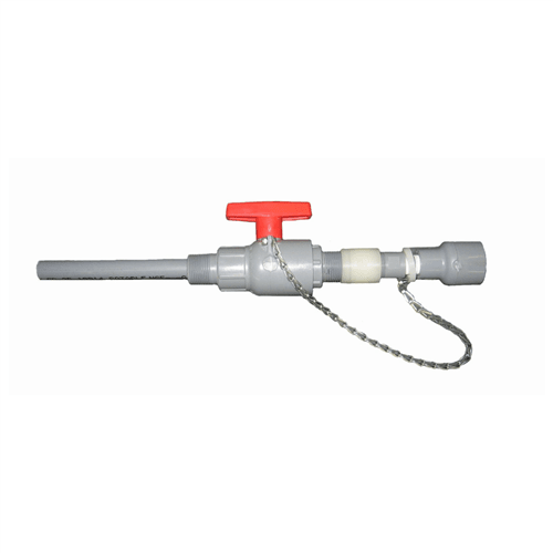 1" Non-Metallic Retractable Corporation Stop | CPVC Wetted Diffuser | CSPC-111-CPVC 1" Non-Metallic Retractable Corporation Stop | CPVC Wetted Diffuser | CSPC-111-CPVC