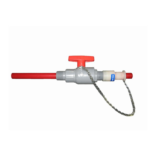 1" Non-Metallic Retractable Corporation Stop | PVDF (Kynar) Wetted Diffuser | CSPC-111-PVDF 1" Non-Metallic Retractable Corporation Stop | PVDF (Kynar) Wetted Diffuser | CSPC-111-PVDF