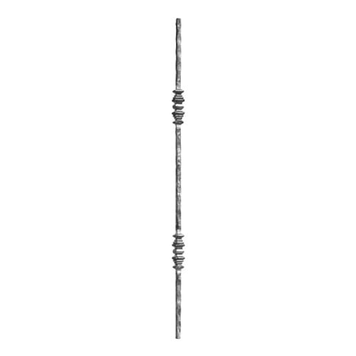 Picket W/2 Sq Bushings 1/2" Sq Matl X 39 1/2"H