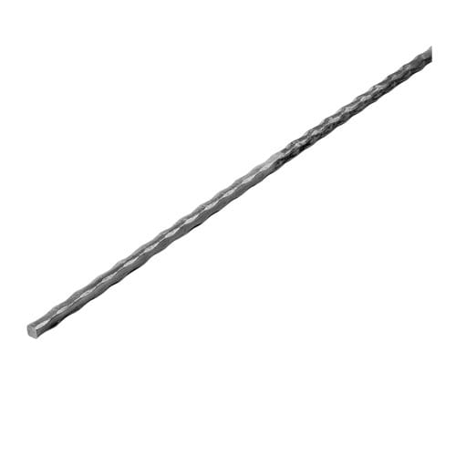 Bar Hammered Sq 1" 20'L