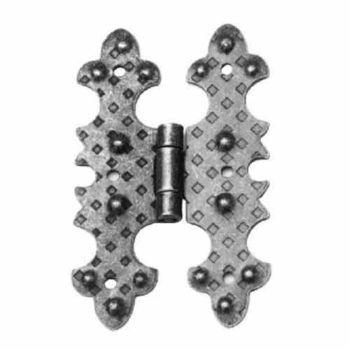 Wrought Iron Fitting 3-5/8" H X 2-1/8" W