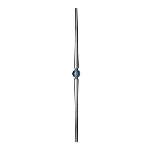 Tube Baluster - Blue Glass Bushing 1-3/16" Dia 35-