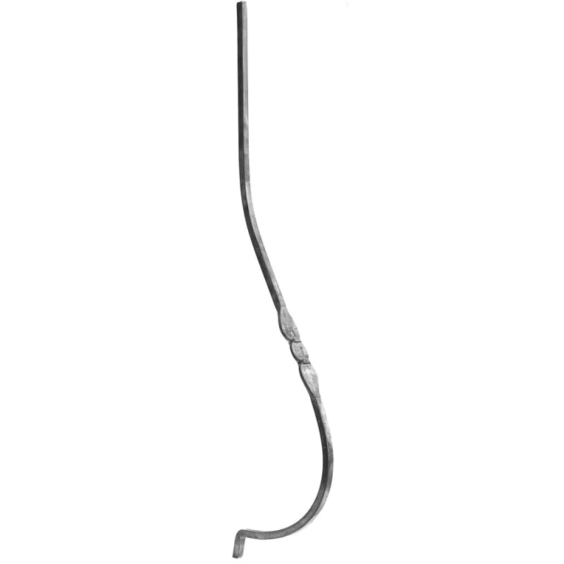 BELLY PICKET 9/16" SQ STAMPED 39-1/2"H