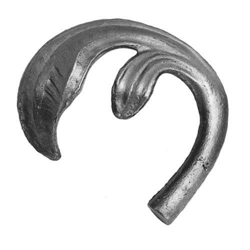 Leaf Cast Steel 1/2" Matl 2-3/4" X 3-9/16"