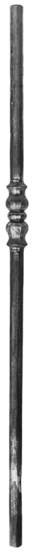 Round Newel Post 1-3/16" 47" H
