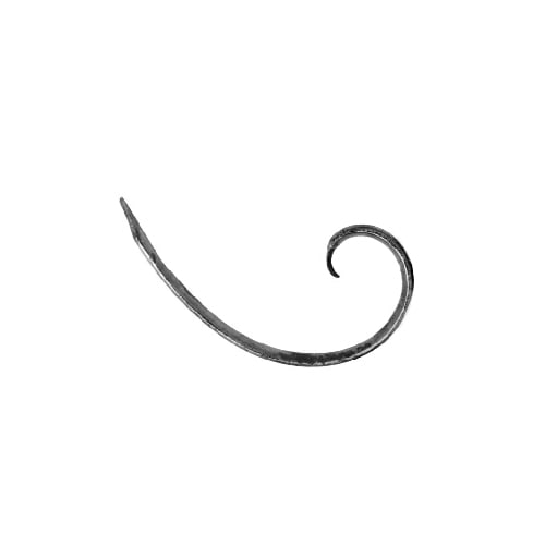 Scroll Forged 5/32" Matl 5-1/8"W X 3-15/16"H