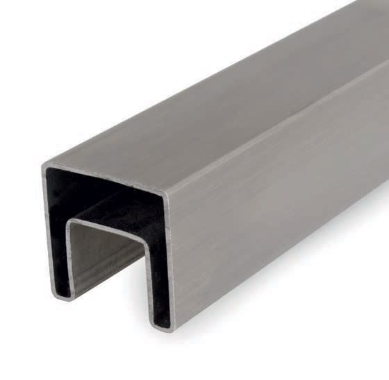 316 Stainless Steel Square Tube 1-9/16"x 1/16"W - 19'-8"L