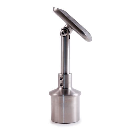 Stainless Steel Handrail Support For Tube 1 2/3" D