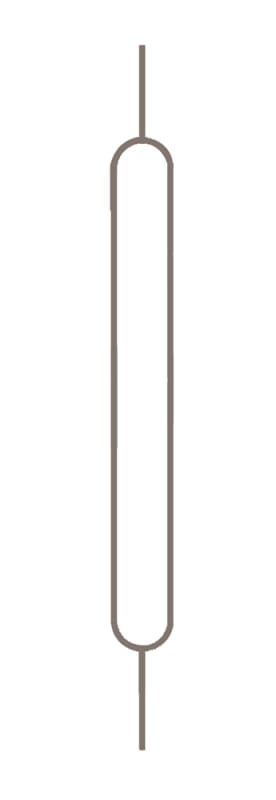 SQ 1/2" SOLID STEEL x 44" - OVAL BALUSTER