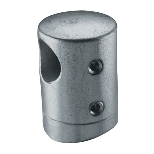 Galvanized Steel Round Bar Holder 1/2" Dia. Hole f