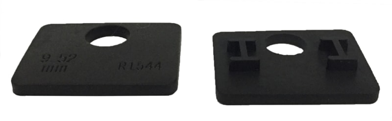 Rubber Gaskets for 9.52mm Glass