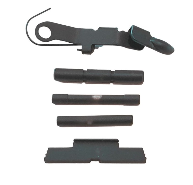 GHOST BULLET Extended Slide Stop Release and Extended Control Kit For GLOCK Gen 1 - 4 Gray Cerakote CHOOSE KIT GHOST BULLET Extended Slide Stop Release and Extended Control Kit For GLOCK Gen 1 - 4 Gray Cerakote CHOOSE KIT