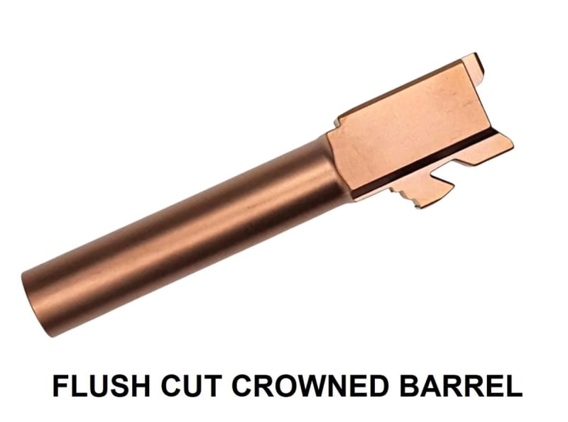 Copper Gold Barrel For Glock 19 Barrel 9MM 9x19 Fits GEN 1 2 3 4 5 Copper Gold Barrel For Glock 19 Barrel 9MM 9x19 Fits GEN 1 2 3 4 5