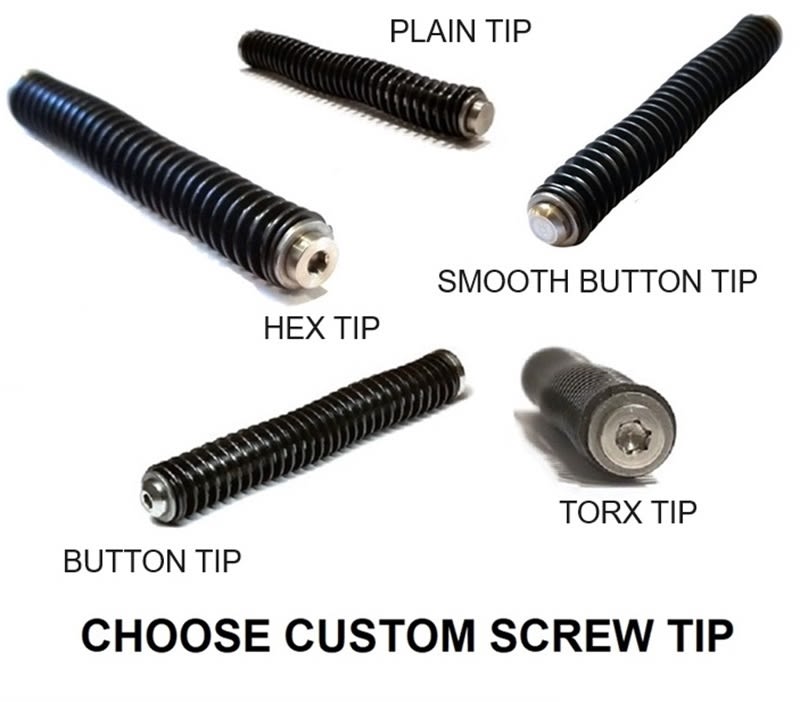 GoTo SPORTS GEAR Stainless Steel Guide Rod Assembly With Stainless Steel Screw Head For SMITH & WESSON S&W SD9 SD40 VE