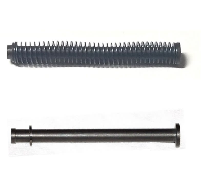 GoTo SPORTS GEAR Black Cerakote Stainless Steel Guide Rod Assembly With Black Cerakote Screw Head For Glock Gen 1 2 3 G17 17L 22 24 31 34 35 37 GoTo SPORTS GEAR Black Cerakote Stainless Steel Guide Rod Assembly With Black Cerakote Screw Head For Glock Gen 1 2 3 G17 17L 22 24 31 34 35 37