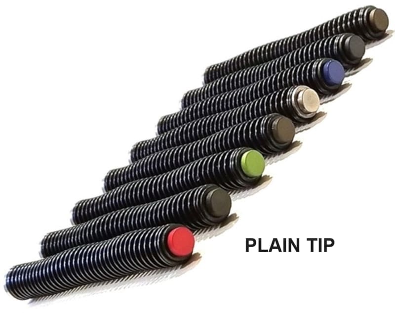 photo of Stainless Steel Guide Rod With Plain Tip Screw For Smith And Wesson M&P FULL SIZE, Cerakote, Chrome, TiN Gold photo of Stainless Steel Guide Rod With Plain Tip Screw For Smith And Wesson M&P FULL SIZE, Cerakote, Chrome, TiN Gold