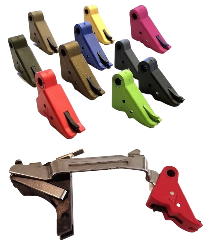 Tango Down Trigger Assembly With Trigger Bar, Trigger Housing, Connector And Trigger Spring For GLOCK Gen 5 G17 19 19X 20 21 23 26 27 34 44 45 Cerakote Tango Down Trigger Assembly With Trigger Bar, Trigger Housing, Connector And Trigger Spring For GLOCK Gen 5 G17 19 19X 20 21 23 26 27 34 44 45 Cerakote