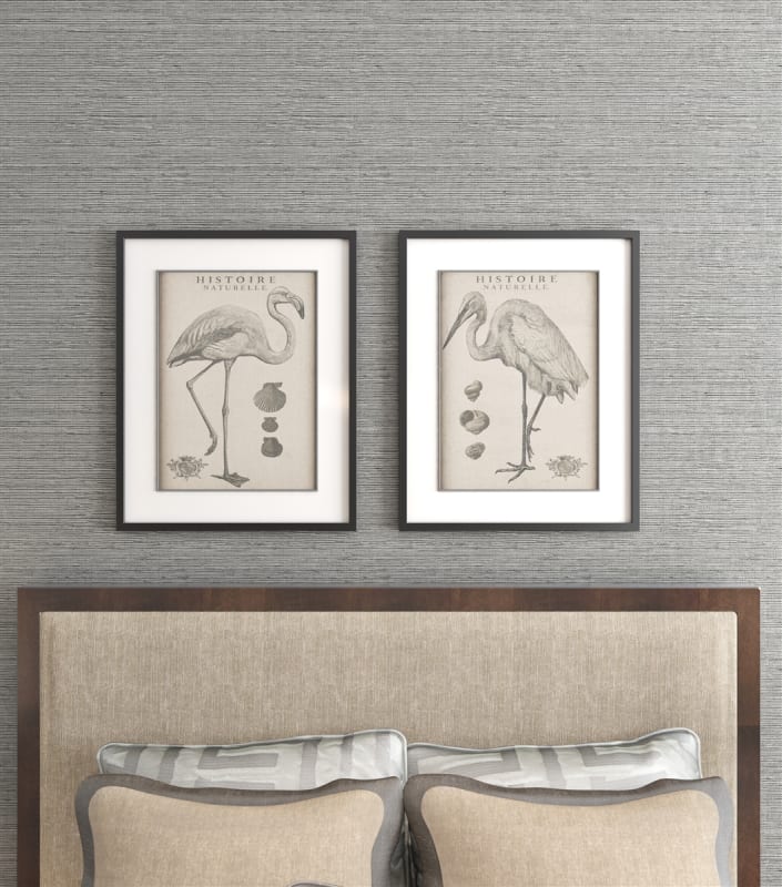 photo of Silver Gray Natural Sisal Grasscloth  from Grasscloth + More