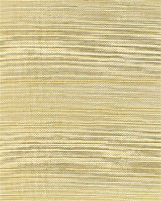Pale Natural Sisal with soft gold metallic back grasscloth wallcovering