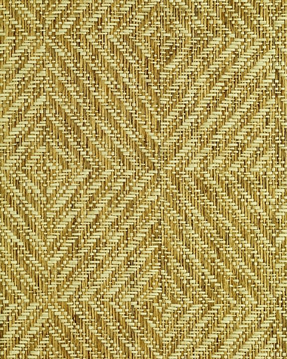 photo of Large Square Basketweave Beige Blend Grasscloth from Grasscloth + More