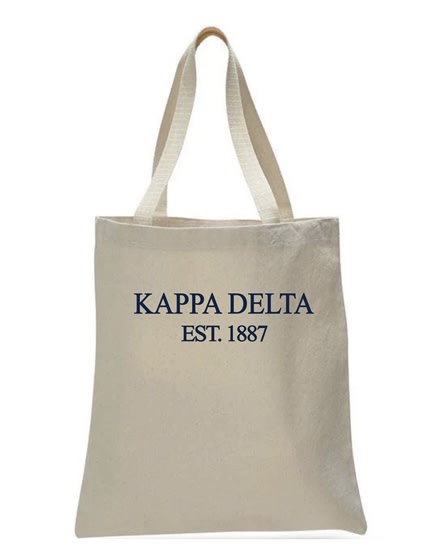 Simple Tote - Kappa Delta