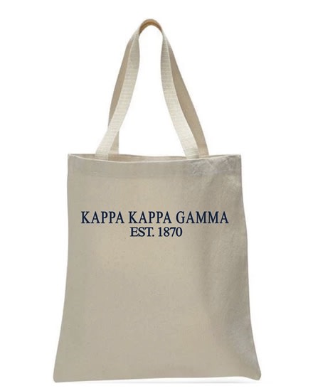 Simple Tote - Kappa Kappa Gamma