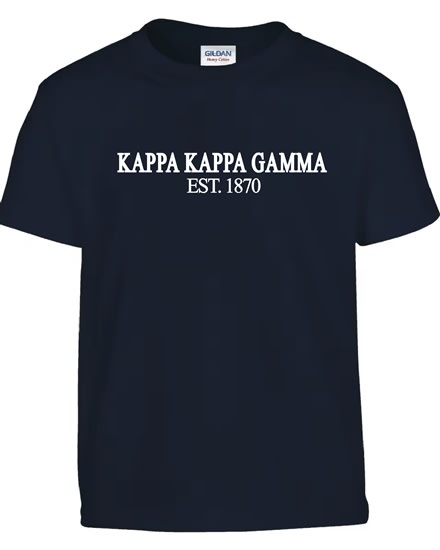 Navy T-Shirt (classic style) - Kappa