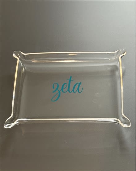 Sorority Tray - Zeta