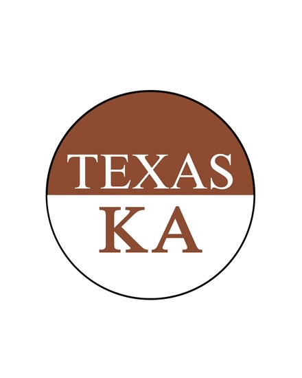 Texas Frat Pin -KA