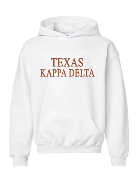 White Hoodie - Texas Style - KD