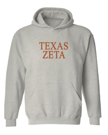 Grey Hoodie - Texas Style -Zeta