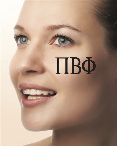Face Tattoos - Pi Phi