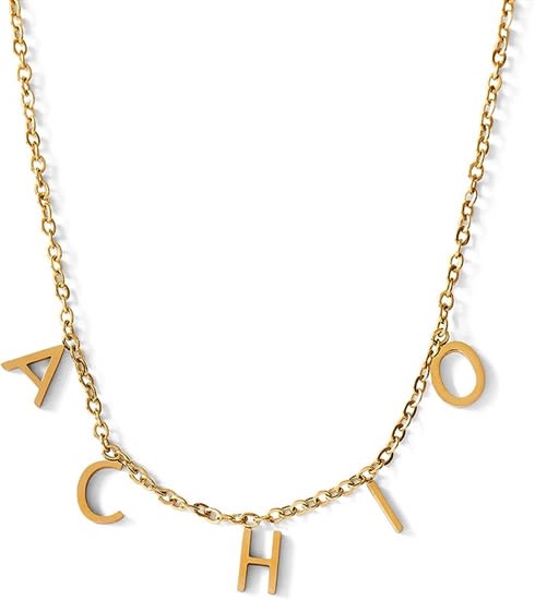 Name Necklace - Alpha Chi Name Necklace - Alpha Chi