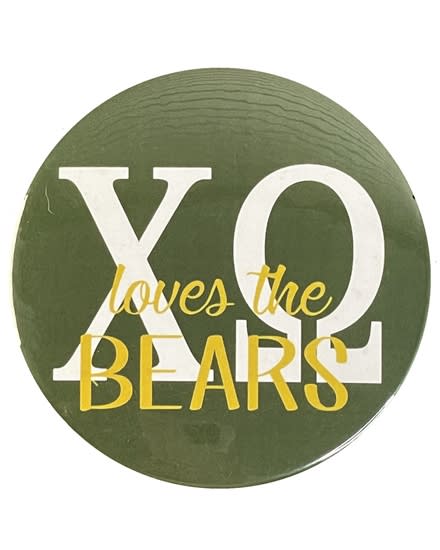 Baylor Chi Omega Loves the Bears Pin (3 inch)