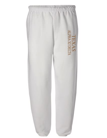 White Sweatpants (Texas Style) -  Alpha Xi