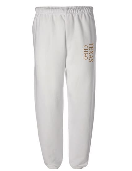 White Sweatpants (Texas Style) - Chi Omega