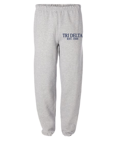 Grey Sweatpants (Classic Style) - Tri Delta