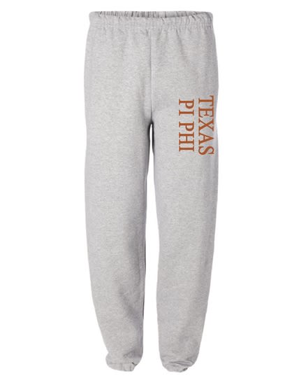 Grey Sweatpants (Texas) -Pi Phi