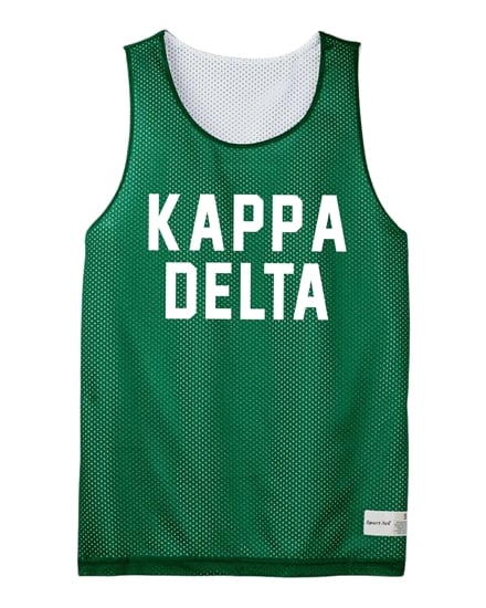 Sorority Mesh Jersey (Green) - Kappa Delta