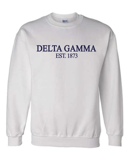 White Sweatshirt (Classic) - DG